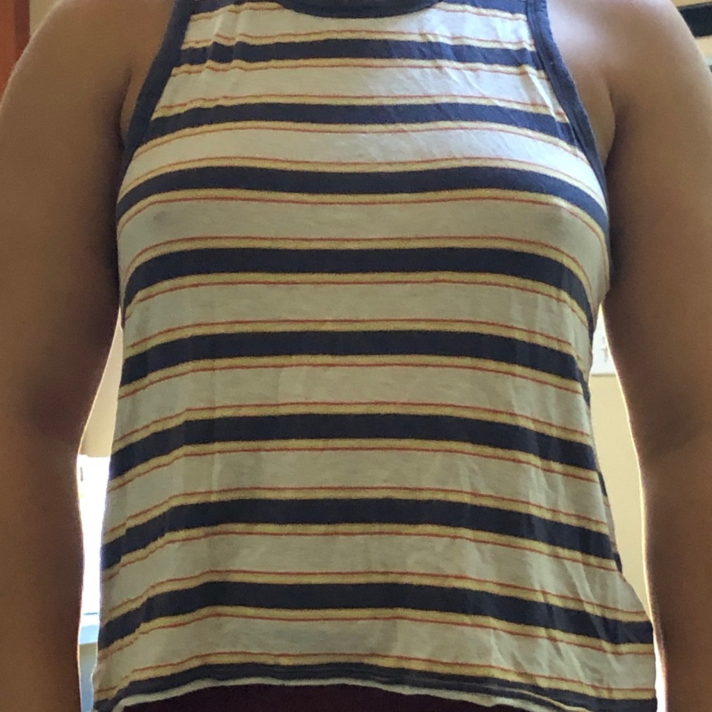 Stripped Crop top